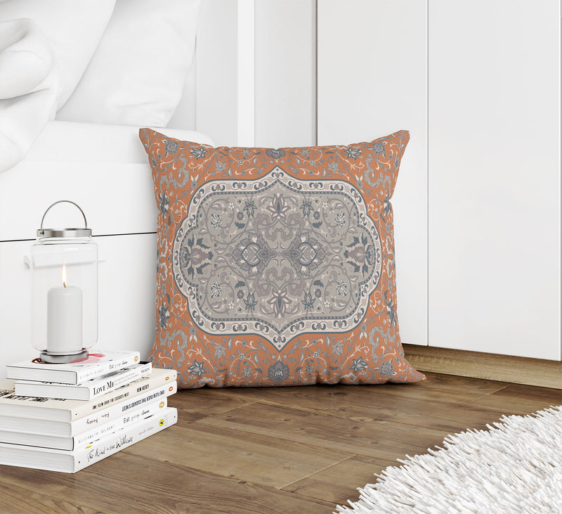 EMPIRE ORANGE Accent Pillow By Marina Gutierrez