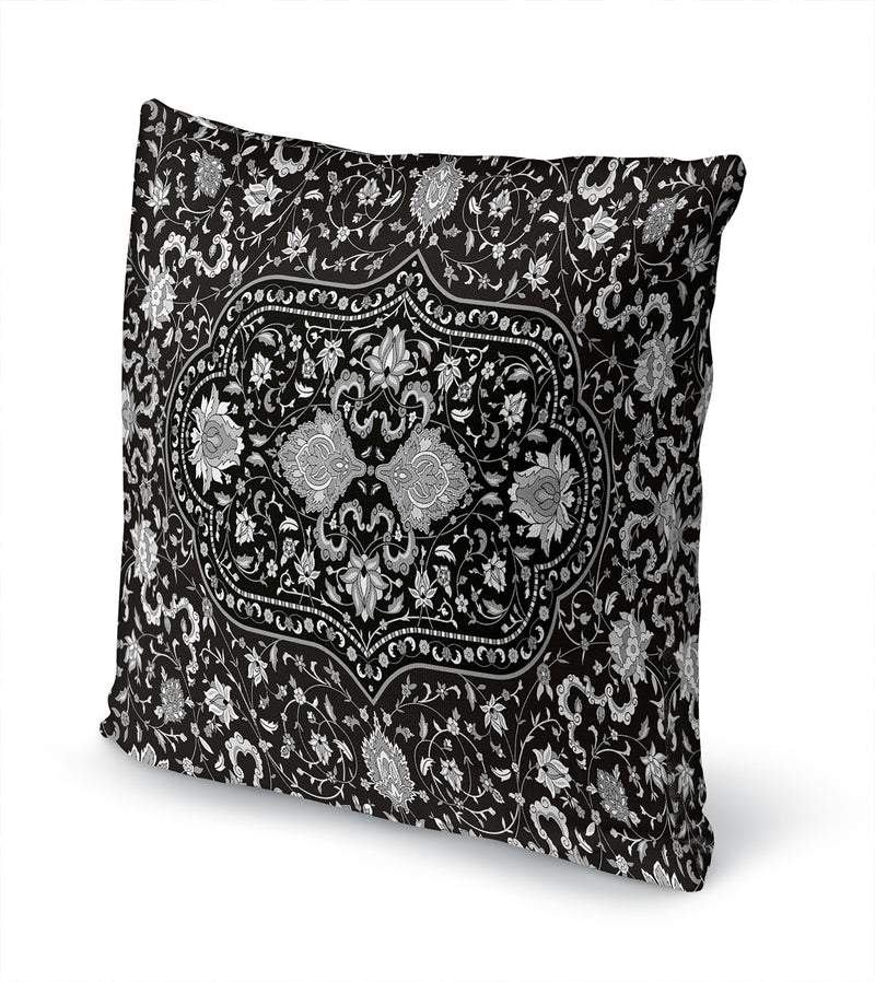 EMPIRE CHARCOAL Accent Pillow By Marina Gutierrez