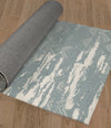 ZIG DISTRESSED MIST Area Rug By Scandi Girl Studio