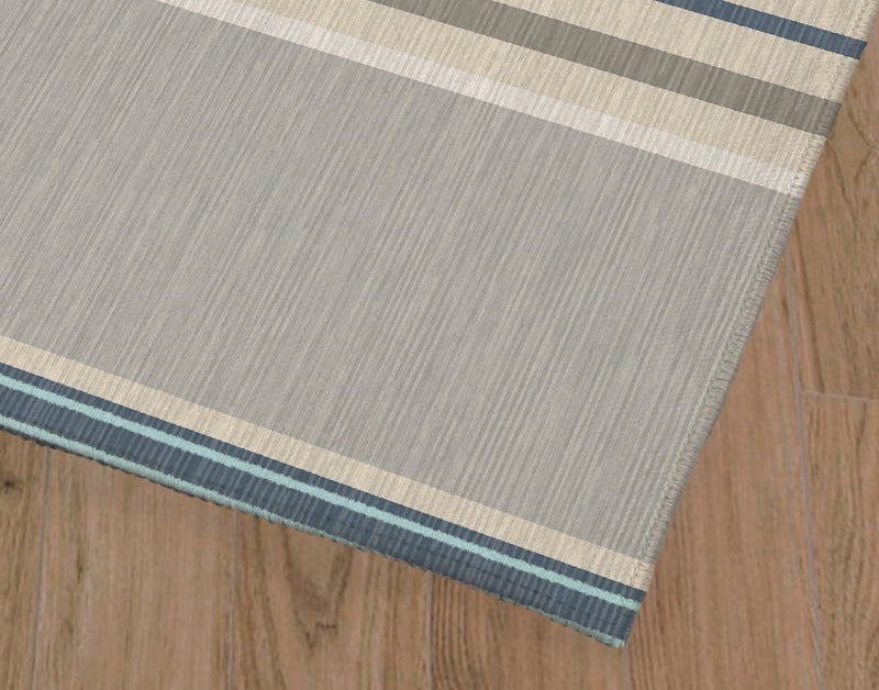 POOLSIDE GREY Area Rug By Kavka Designs