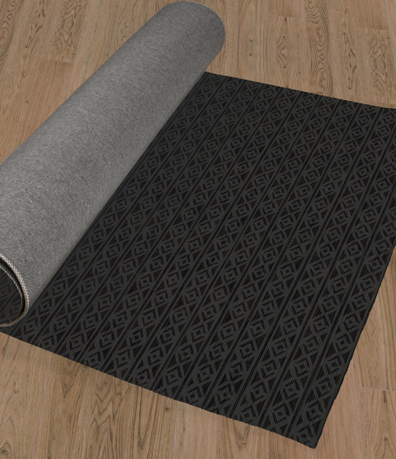 ZANE CHARCOAL Area Rug By Kavka Designs