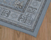 AGRA WINTER ROSE BLUE Area Rug By Kavka Designs