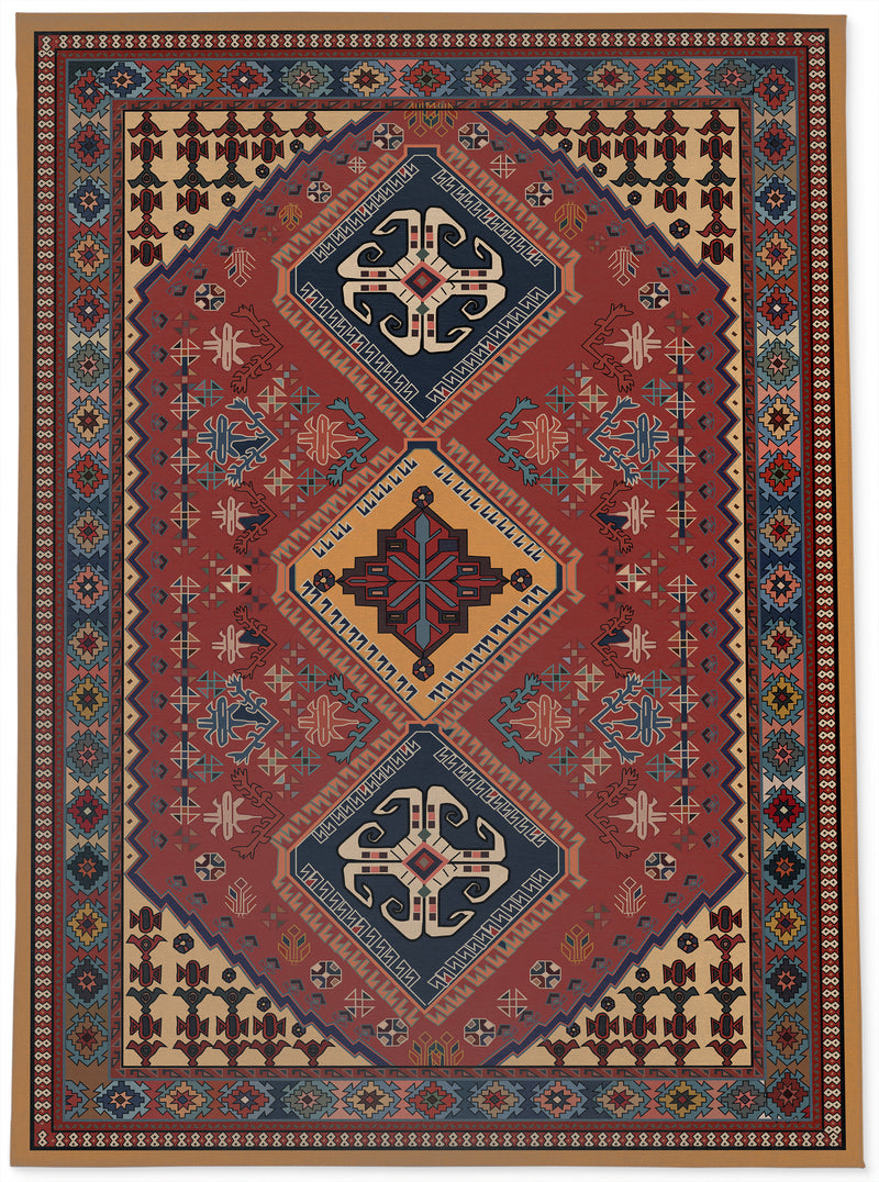 YALAMEH MUSTARD Area Rug By Kavka Designs