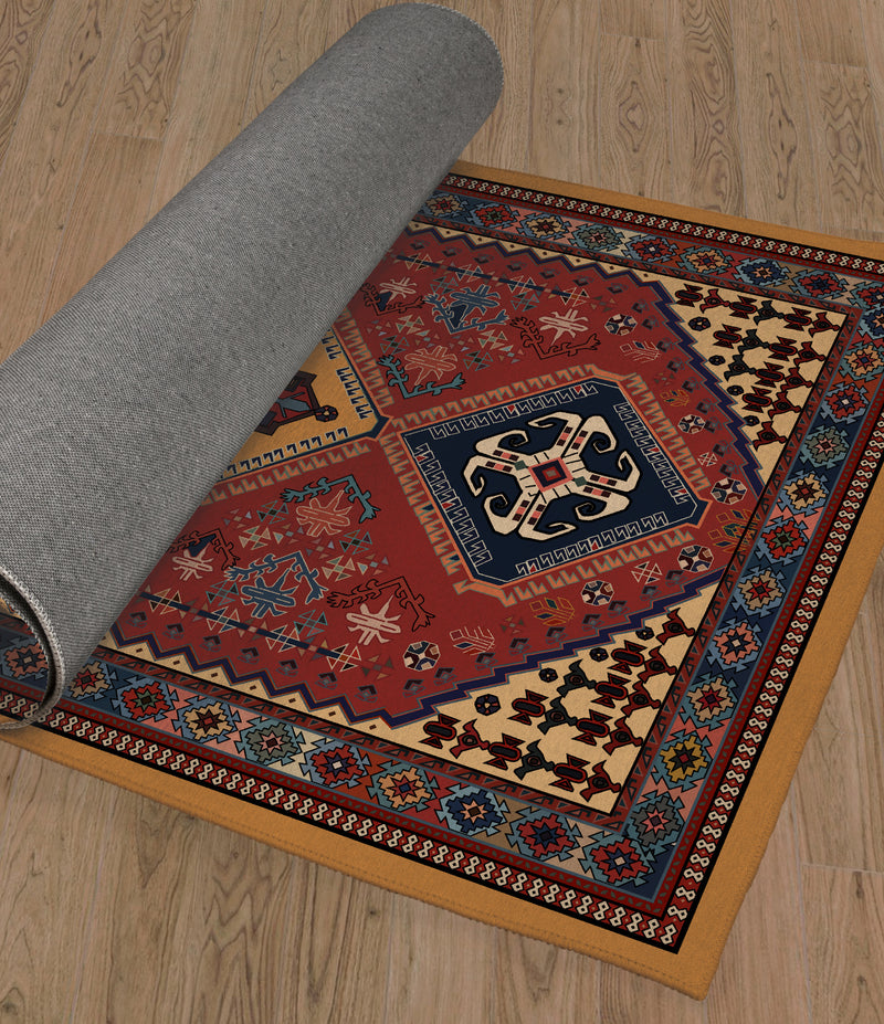 YALAMEH MUSTARD Area Rug By Kavka Designs