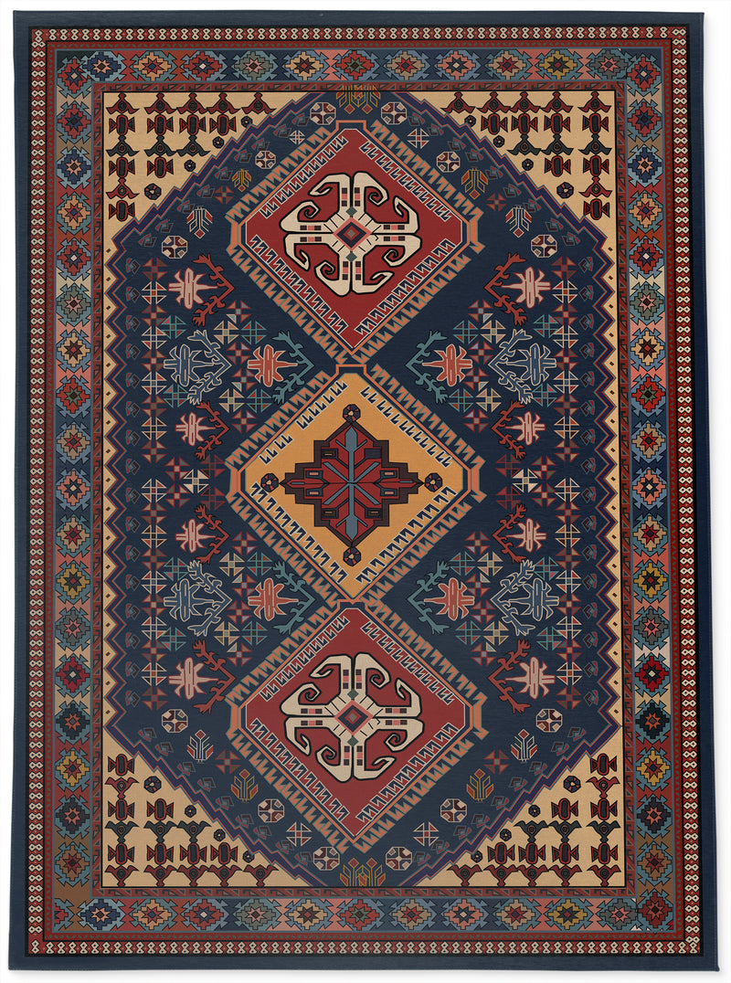 YALAMEH NAVY Area Rug By Kavka Designs