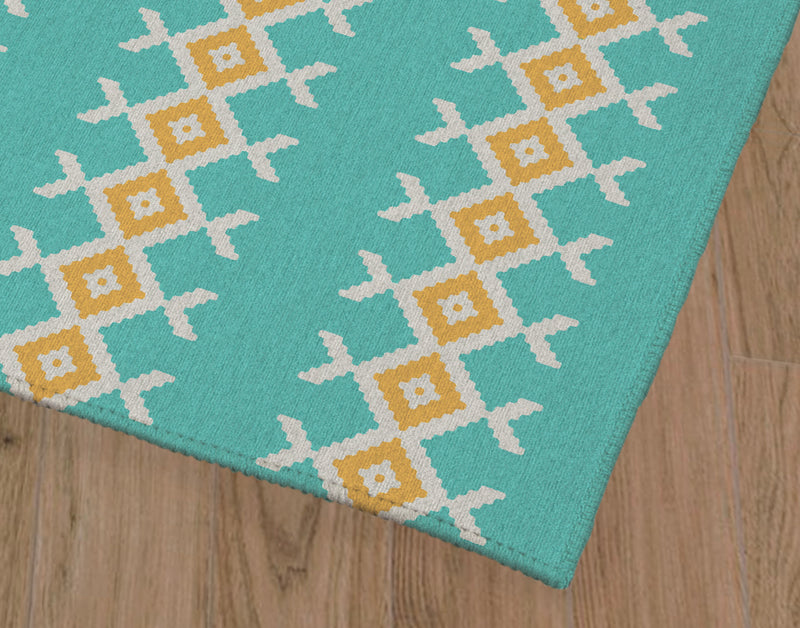 LAGUNA TURQUOISE Area Rug By Kavka Designs