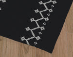 ZIPPER CHARCOAL Area Rug By Kavka Designs