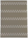 ZIPPER BROWN Area Rug By Kavka Designs