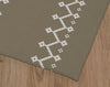 ZIPPER BROWN Area Rug By Kavka Designs