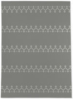 ZIPPER GREY Area Rug By Kavka Designs