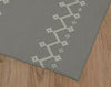 ZIPPER GREY Area Rug By Kavka Designs