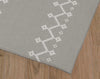 ZIPPER LIGHT GREY Area Rug By Kavka Designs