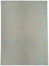 ZEBRA AQUA Area Rug By Kavka Designs