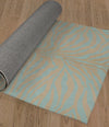 ZEBRA AQUA Area Rug By Kavka Designs