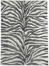 ZEBRA CHARCOAL Area Rug By Kavka Designs