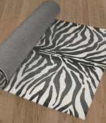 ZEBRA CHARCOAL Area Rug By Kavka Designs