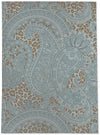 CHEETAH BLUE TAUPE Area Rug By Kavka Designs