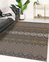 TRISTIAN BROWN Area Rug By Kavka Designs