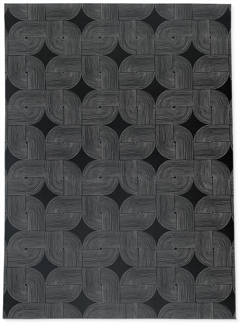 WILLIS CHARCOAL Area Rug By Kavka Designs