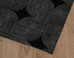 WILLIS CHARCOAL Area Rug By Kavka Designs