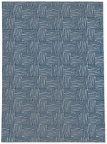 WOVEN NAVY Area Rug By Kavka Designs