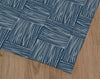 WOVEN NAVY Area Rug By Kavka Designs