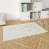 ALPHABET TAN Area Rug By Kavka Designs