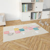 HOPSCOTCH ANIMALS TAN Area Rug By Kavka Designs