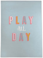 PLAY ALL DAY BLUE Area Rug By Kavka Designs