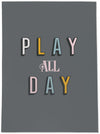 PLAY ALL DAY CHARCOAL Area Rug By Kavka Designs