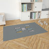 PLAY ALL DAY CHARCOAL Area Rug By Kavka Designs