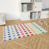 RAINBOW DOTS Area Rug By Kavka Designs