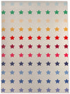 RAINBOW STARS Area Rug By Kavka Designs