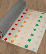 RAINBOW STARS Area Rug By Kavka Designs