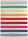 RAINBOW STRIPES Area Rug By Kavka Designs