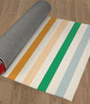 RAINBOW STRIPES Area Rug By Kavka Designs