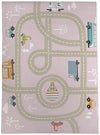 ROAD TRIP PINK Area Rug By Kavka Designs