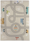 ROAD TRIP TAN Area Rug By Kavka Designs