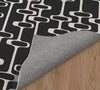 ABACUS CHARCOAL Area Rug By Kavka Designs