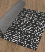 ABACUS CHARCOAL Area Rug By Kavka Designs