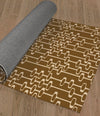 ABACUS BROWN Area Rug By Kavka Designs