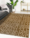 ABACUS BROWN Area Rug By Kavka Designs