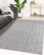 ABACUS GREY Area Rug By Kavka Designs