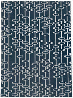 ABACUS NAVY Area Rug By Kavka Designs