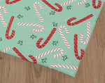 CANDY CANE KISSES MINT Area Rug By Kavka Designs