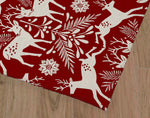 DEER ME CRANBERRY Area Rug By Kavka Designs