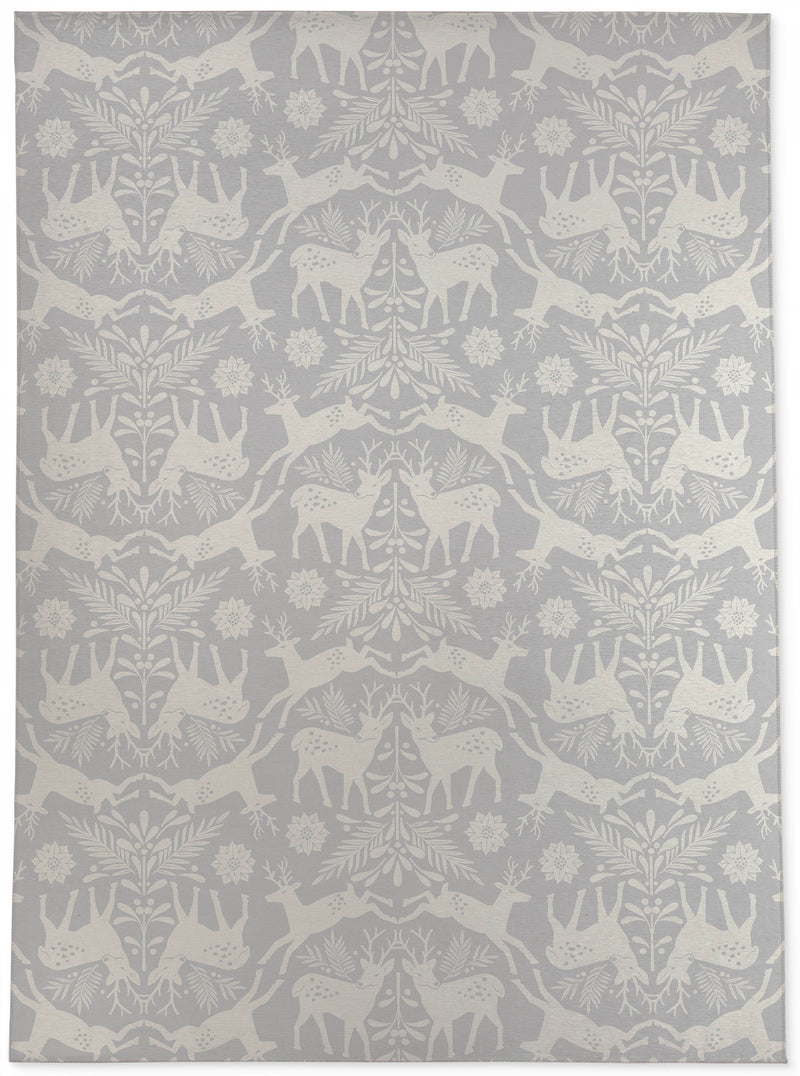 DEER ME GREY Area Rug By Kavka Designs