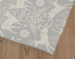 DEER ME GREY Area Rug By Kavka Designs