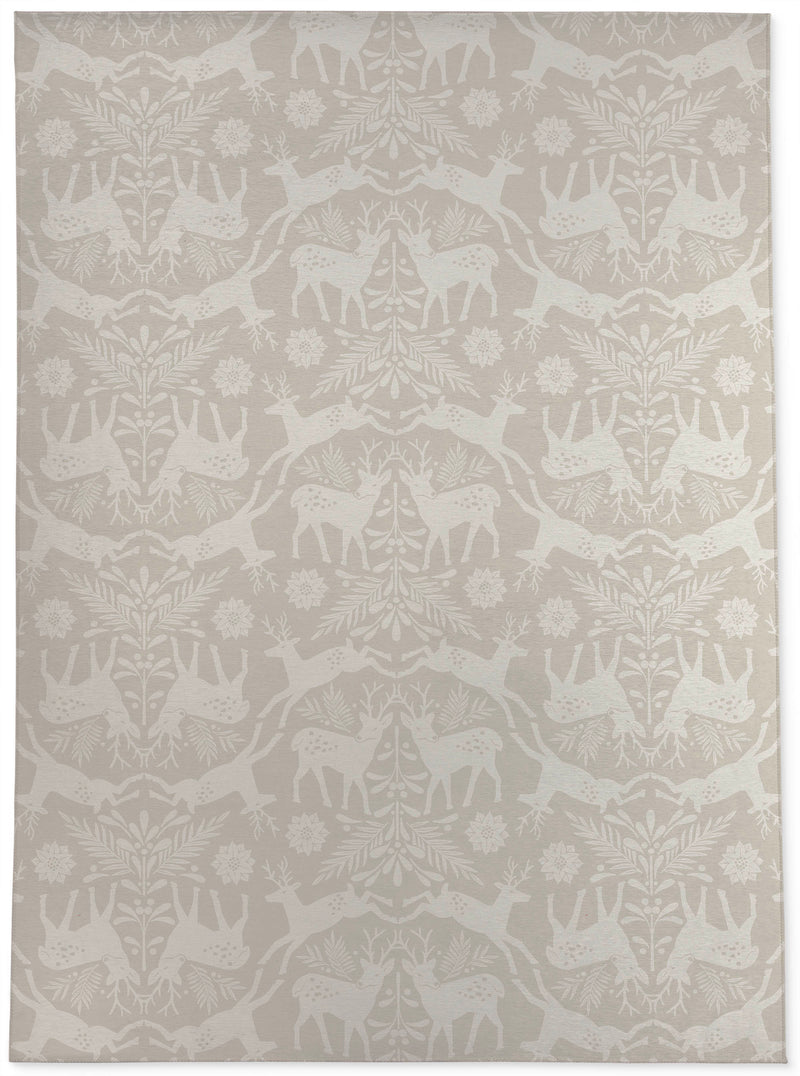 DEER ME IVORY Area Rug By Kavka Designs