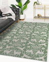 DEER ME SAGE Area Rug By Kavka Designs